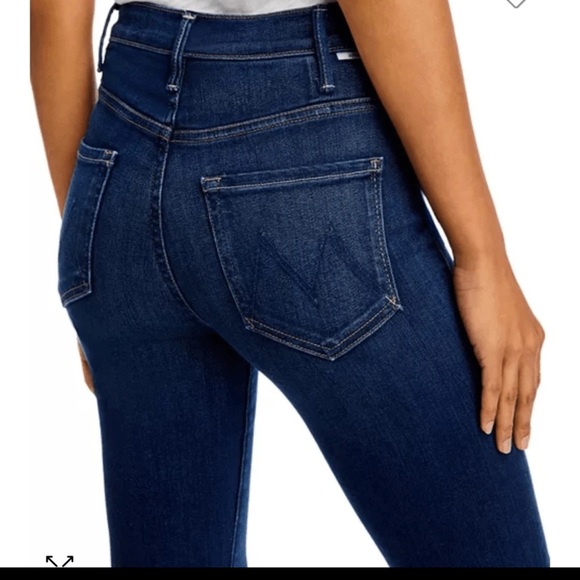 MOTHER the Hustler Ankle Fray Jeans in Home Movie size 25 - Picture 5 of 16